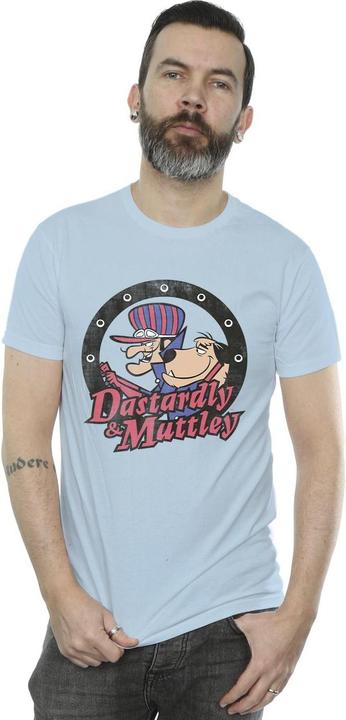 Produktbild Universal Textiles Dastardly And Mutley Circle TShirt (M)