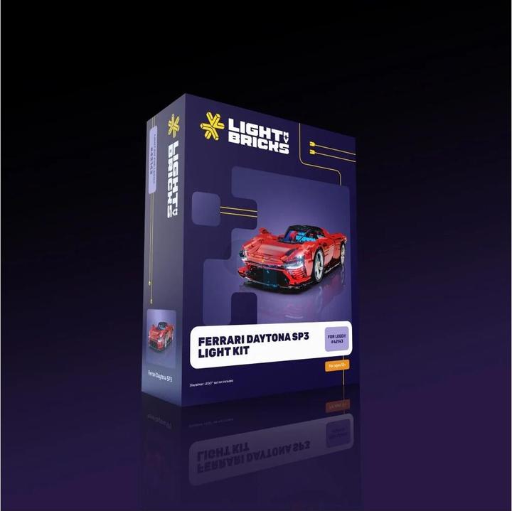 Produktbild Light my bricks LMB 2.0 LED Licht Set für LEGO® 42143 Ferrari Daytona SP3