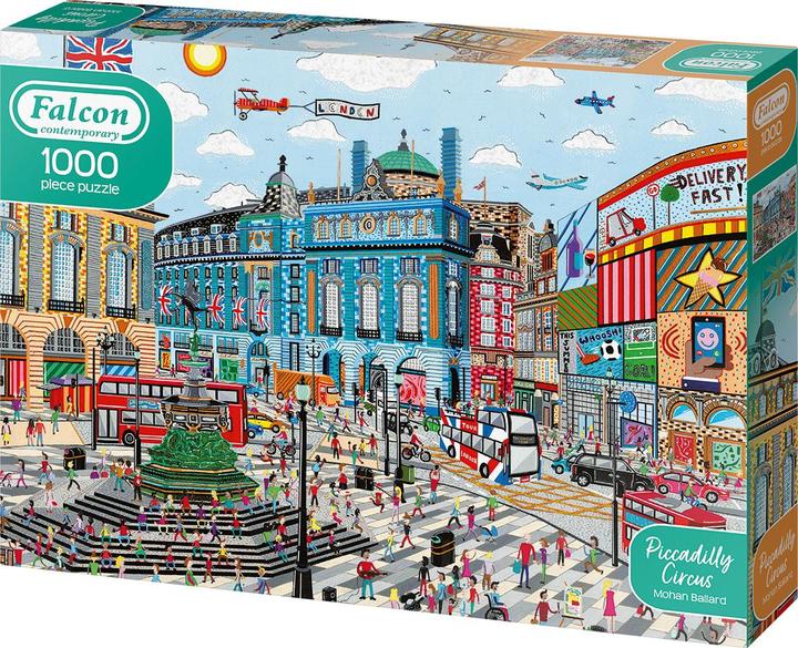 Image du produit Jumbo 11354 - Piccadilly Circus contemporain, puzzle, 1000 pièces (1000 pièces)