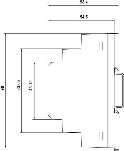 Immagine prodotto MeanWell ALIMENTATORE INDUSTRIALE - 1 USCITA - MONTAGGIO SU GUIDA DIN - 30 W - 24 V - 1,5 A
