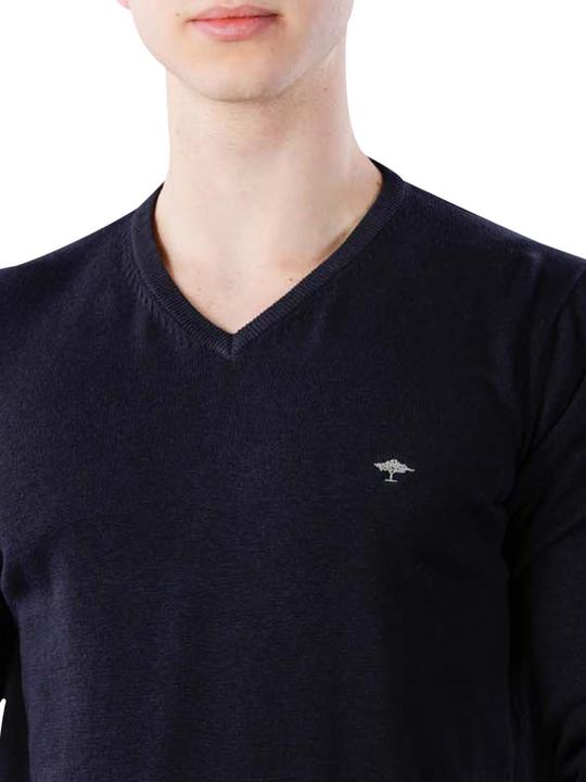 Produktbild Fynch-Hatton V-Neck Sweater navy (4XL)