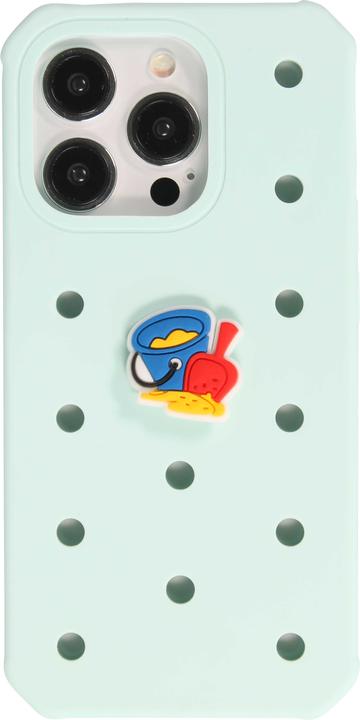 Immagine prodotto PhoneLook Adesivi 3D di tendenza per cover in silicone con fori Sand Beach Fun