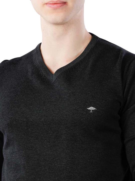 Image du produit Fynch-Hatton V-Neck Sweater charcoal (L)
