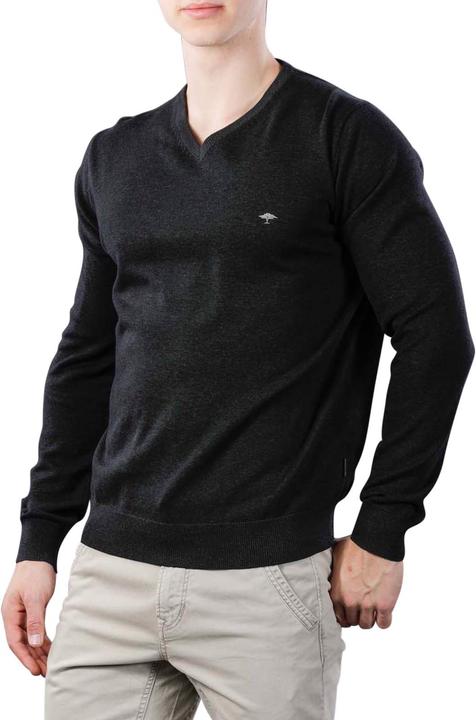 Image du produit Fynch-Hatton V-Neck Sweater charcoal (L)