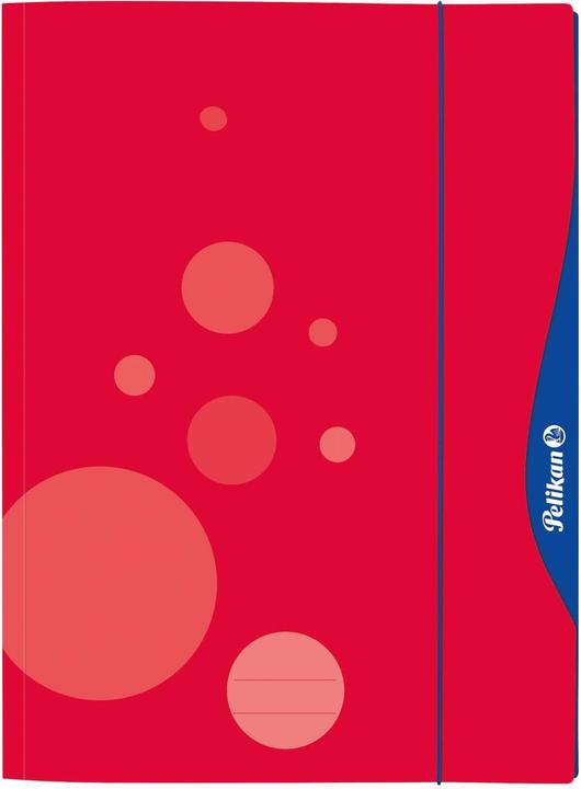 Pelikan Gummibandmappe A4 simple open Rot (A4, 1 x)