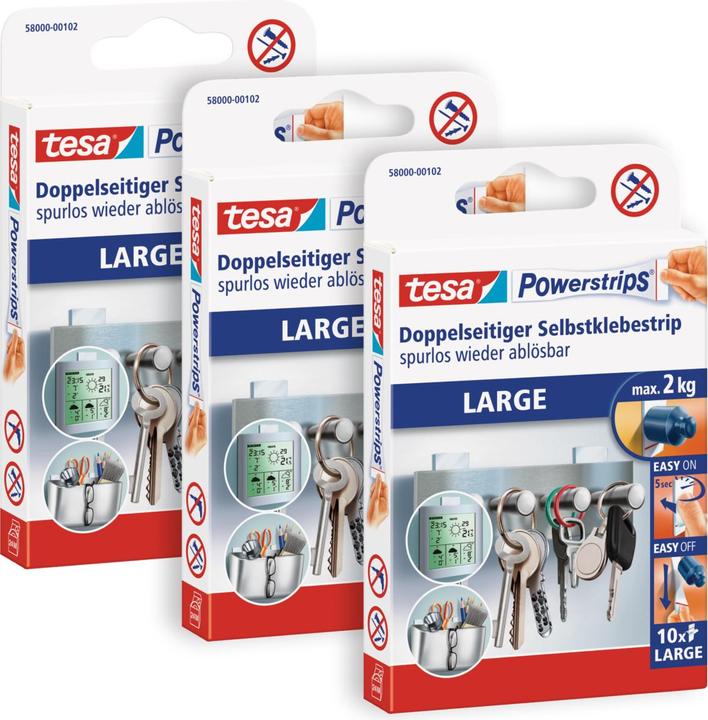 Actual product image tesa Powerstrips