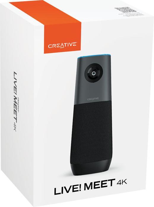 Image du produit Creative Live! Meet 4k (noir, 4K, 4 microphones omnidirectionnels) (8.29 Mpx)