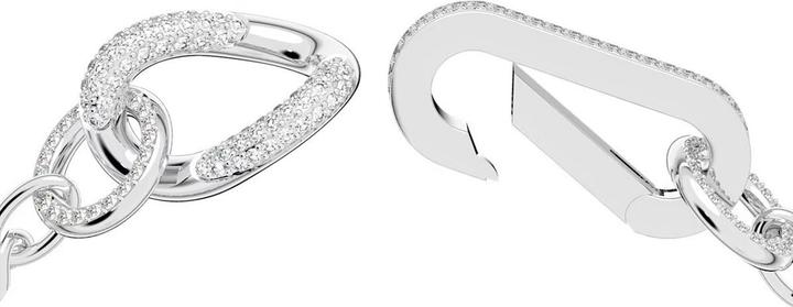 Produktbild Swarovski Dextera Armband Pavé Silber L (19.50 cm, Swarovski Metall)