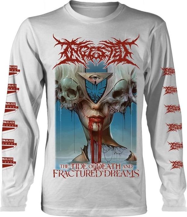 Image du produit Ingested - T-shirt manches longues THE TIDE OF DEATH AND FRACTURED DREAMS - Adulte (M)
