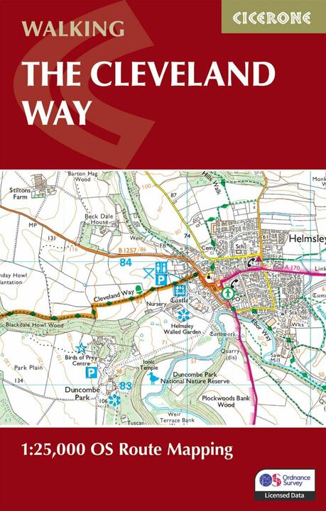 Image du produit The Cleveland Way Map Booklet (Anglais, Paddy Dillon, 2024)