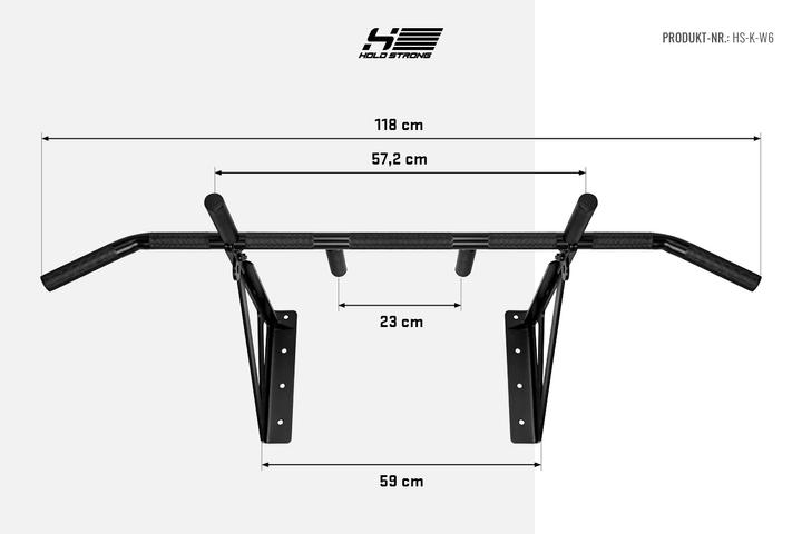 Immagine prodotto Hold Strong Barra per pull-up a presa multipla