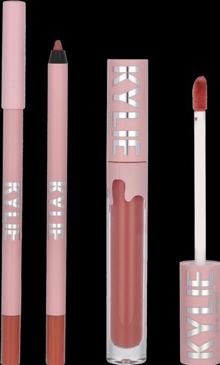Actual product image Kylie Jenner Kylie By Matte Lip Kit (Lip Liner 1,1gr, 354 - Matte Liquid Lipstick 3ml)