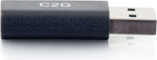 Actual product image C2G USB C Female to USB A Male 3.0 Adapter (USB 3.0)