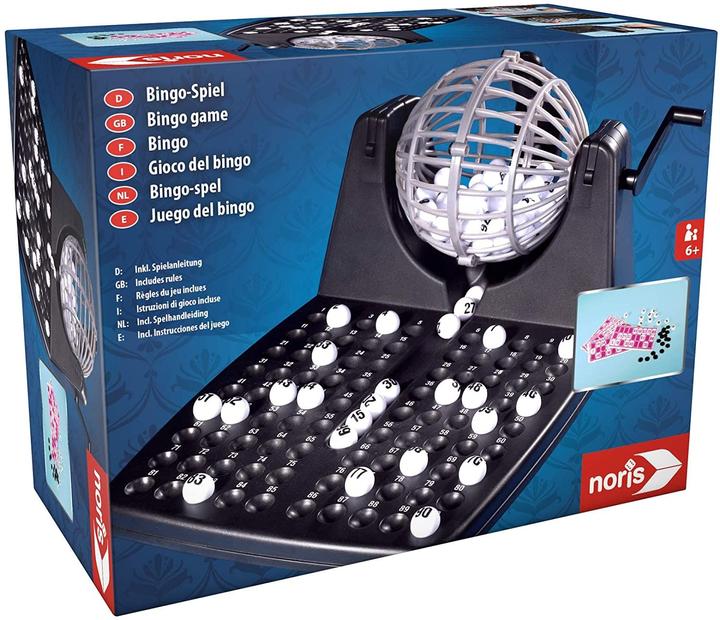 Immagine prodotto Noris Tamburo del bingo (Tedesco, Francese, Italiano, Inglese)