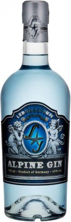 Haromex LEBENSSTERN Alpine Gin 70 cl / 43 % Germania (1 x 70 cl)