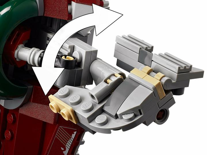 Actual product image LEGO Star Wars 75312 Boba Fett's spaceship (75312, LEGO Star Wars)