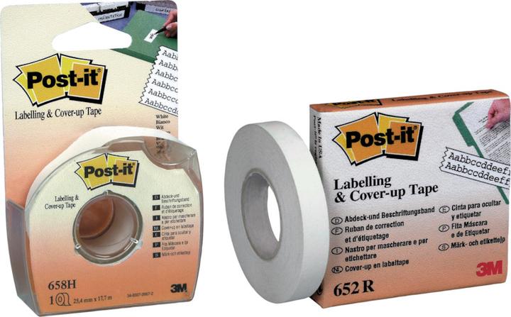 Produktbild Post-it Abdeck- und Beschriftungsband (25.4 mm x 17.7 m)