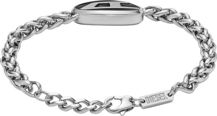 Image du produit Diesel Bracelet en acier (18.50 cm, Acier inoxydable, Émail)