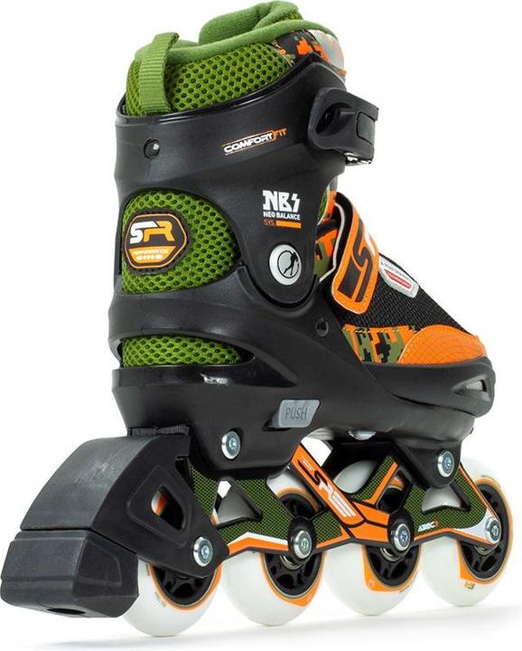 Produktbild Sfr Inline Skates Pixel Adjustable Children'S Green/Orange 2023 (37, 40.5)