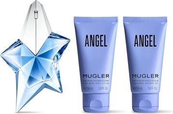 Actual product image Thierry Mugler Angel Eau de Parfum 25ml Set Angel 25ml + Bodylotion + Shower Gel (Fragrance set, Body care set)