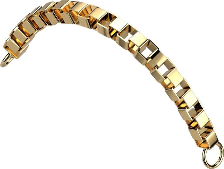 Image du produit Star Piercing Chaîne de connexion Boîte plaquée or (Acier chirurgical 316L)