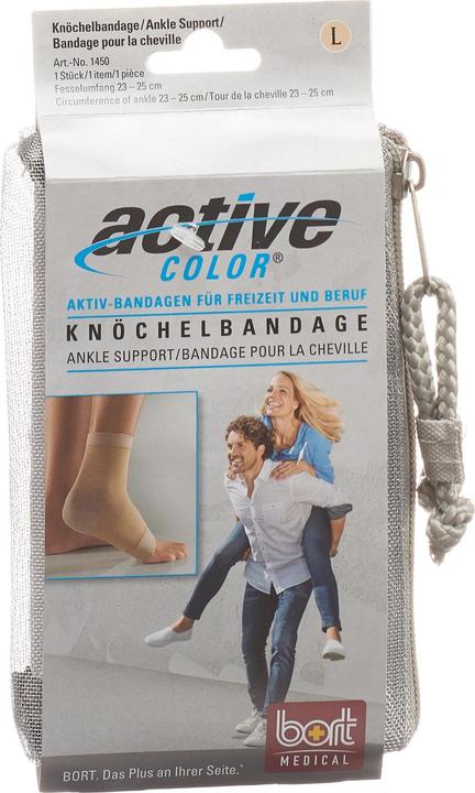 Bort Medical ActivColor Knöchelbandae hautfarbi XL (XL)