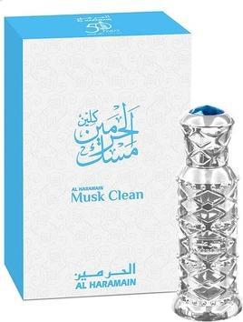 Al Haramain Musk Clean Perfume Oil EDP Unisex 0.4 Fl Oz (12 ml)