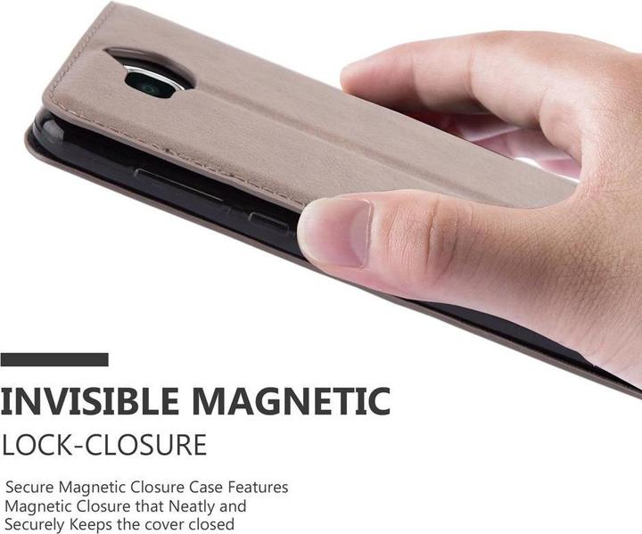 Actual product image Cadorabo Book Invisible Magnet Cover (Huawei Y6 (2017), Huawei Y5 (2017))