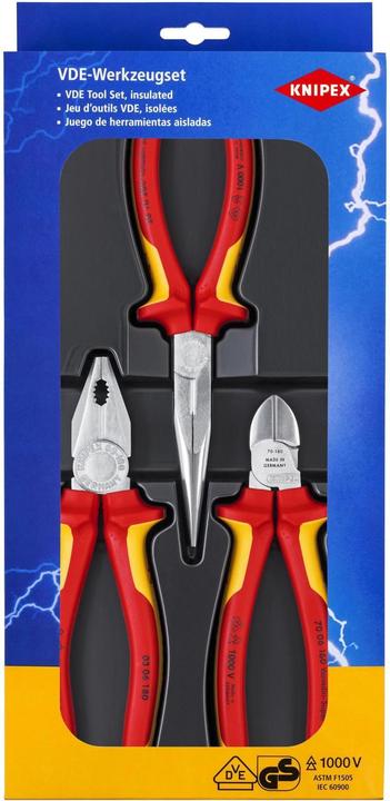 Immagine prodotto Knipex Assortimento sicurezza (170 mm)