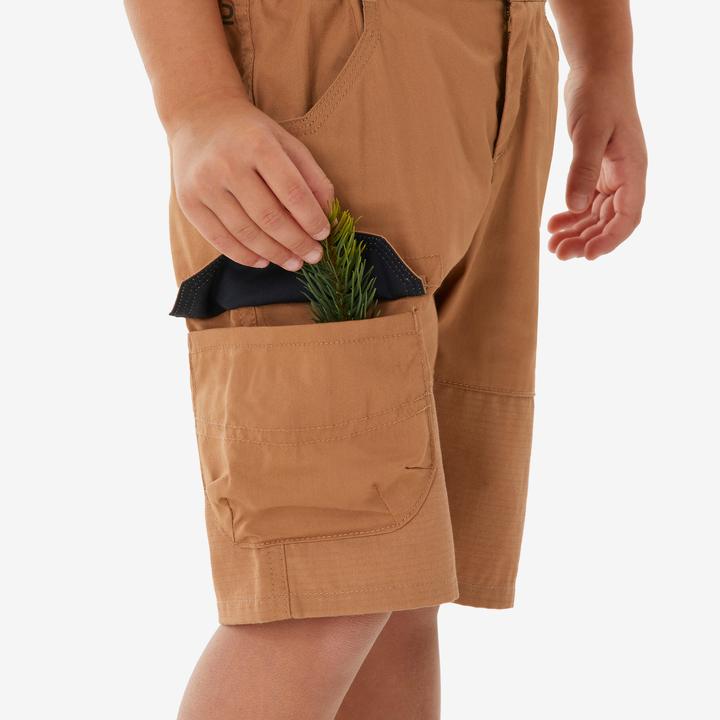 Actual product image Quechua Wandershorts MH500 Kinder Gr. 92–122 Bergwandern braun (3, 4)