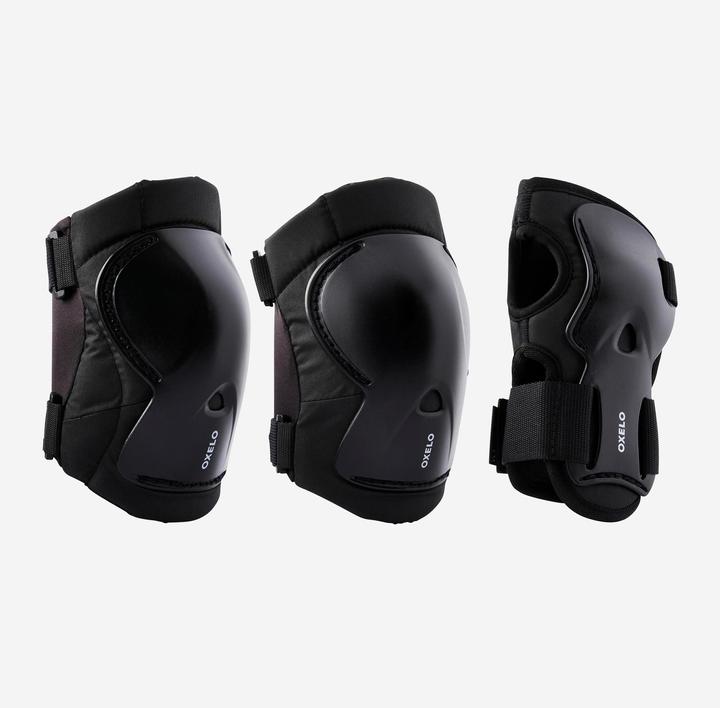 Actual product image Oxelo Set 3p Play (S, Knee pad, Elbow protectors, Unique specimen)