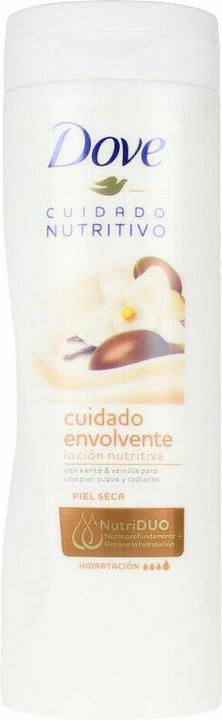 Dove KARITÉ & VAINILLA loción corporal nutritiva 400 ml (Körperlotion, 400 ml)