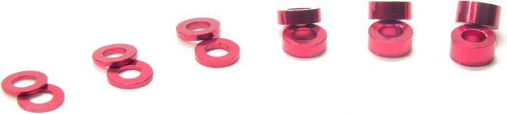 Actual product image EP Aluminum spacer M3x2mm
