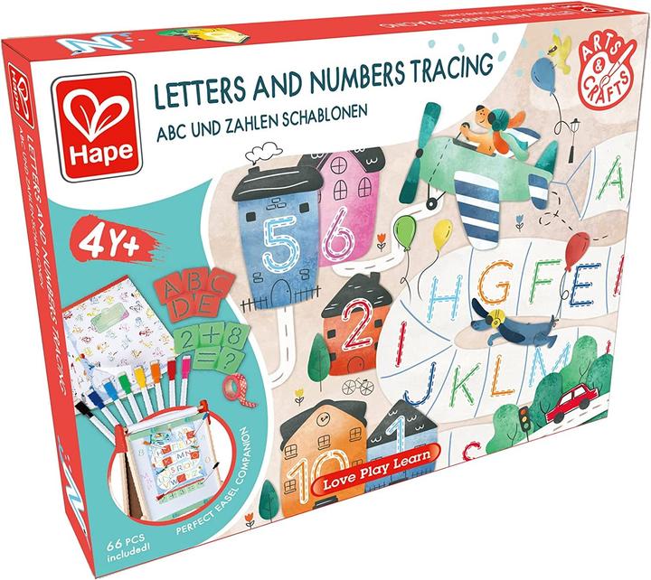 Image du produit Hape Pochoirs ABC et chiffres