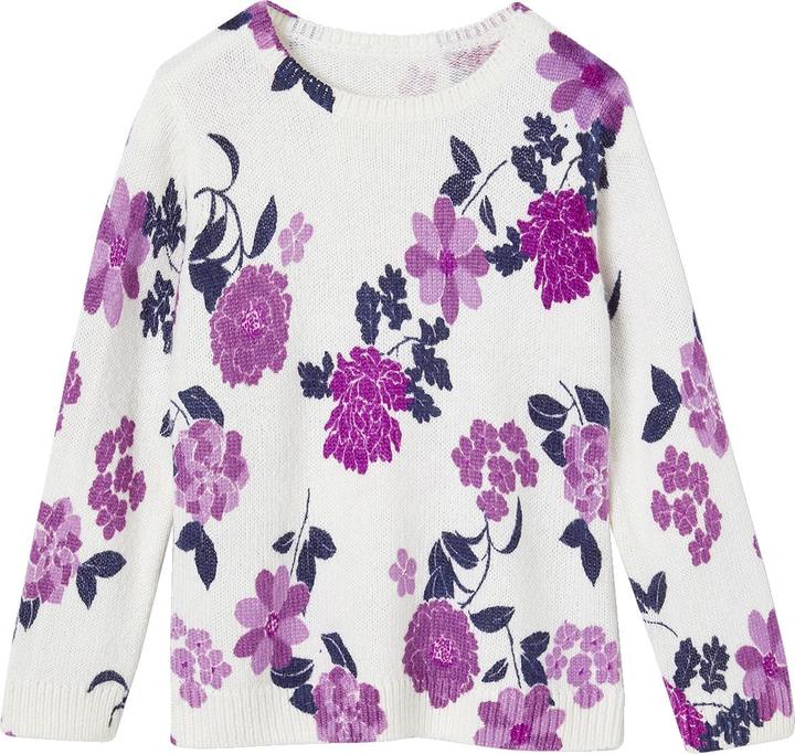 Image du produit Vertbaudet Pull fille à fleurs (86)