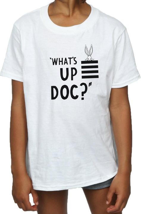 Produktbild Looney Tunes Bugs Bunny What's Up Doc Stripes TShirt Mädchen (152, 158)