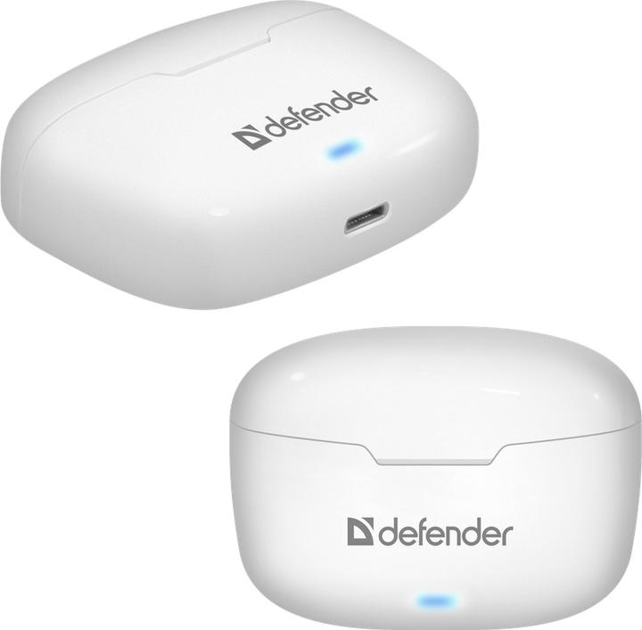 Actual product image Defender Bluetooth headphones TWINS 903 white (ANC, 4 h, Wireless)