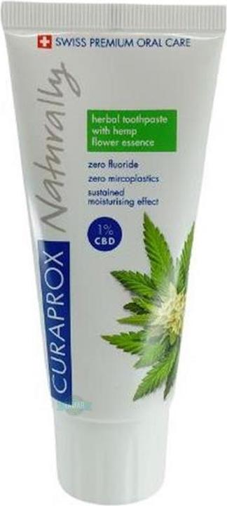 Immagine prodotto Curaprox Naturalmente dentifricio con essenze naturali e 1% di CBD