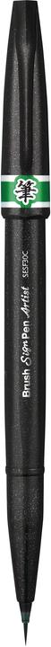 Image du produit Pentel Stylo pinceau Sign Pen Brush Artist (Vert, 1 x)