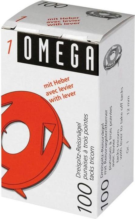 Immagine prodotto Omega Chiodi a strappo a 3 punte (100 Pezzo/i)