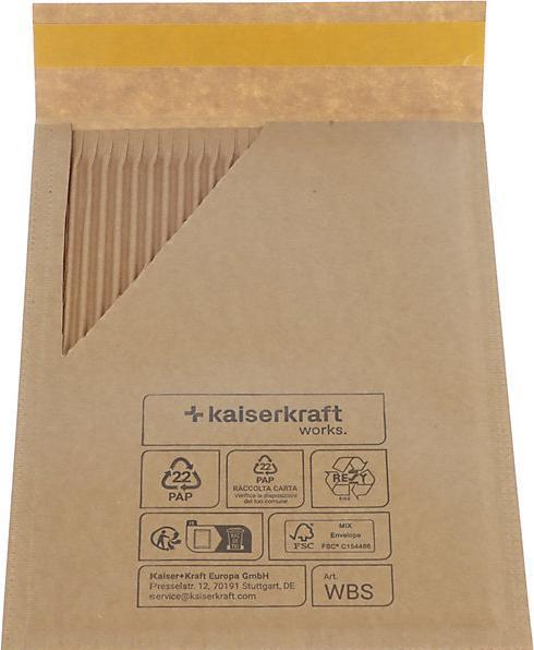 Image du produit kaiserkraft Pochette d'expédition Wavebag™ Strong terra (75 x)