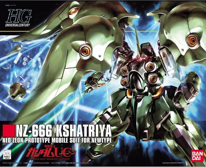 Actual product image Bandai Gundam - Kshatriya High Grade