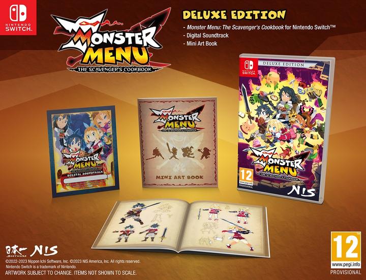 Immagine prodotto NIS Menu dei Mostri: Il libro di cucina dello scavezzacollo (Edizione Deluxe) (Switch, Switch Lite, Switch OLED, EN)