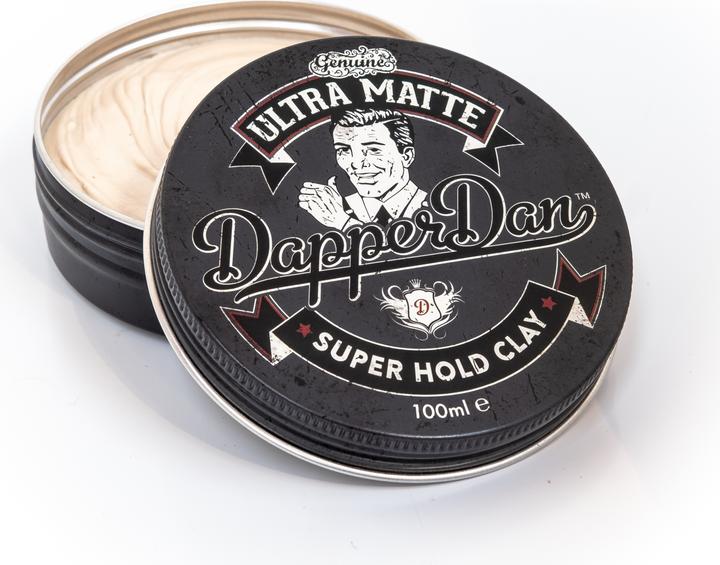 Actual product image Dapper Dan Ultra Matte Clay (Hair wax, 100 ml)