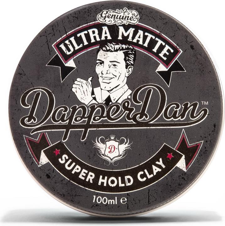 Actual product image Dapper Dan Ultra Matte Clay (Hair wax, 100 ml)