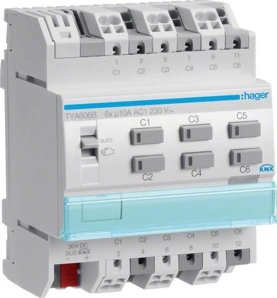 Immagine prodotto Hager Commutazione KNX/uscita cieca. (Attuatore dell'interruttore)