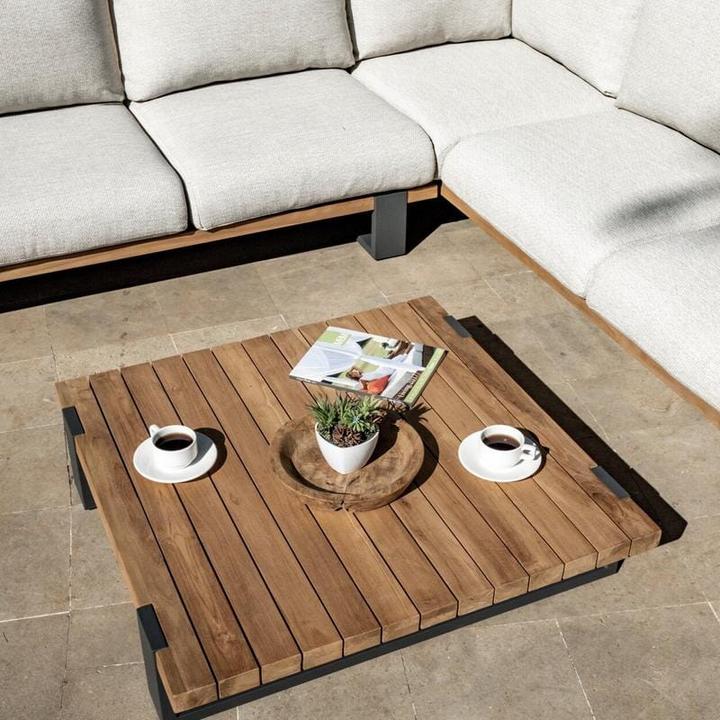Produktbild Gate Living Rivaz Teak Lounge Couchtisch 90x90cm H:21cm