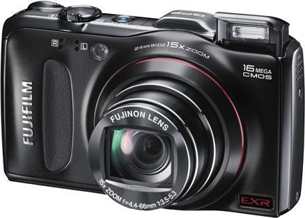 Image du produit Fujifilm Finepix F550 EXR, 16MP, zoom 15x, FullHD, GPS, Noir