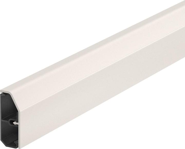 Actual product image OBO Bettermann Skirting Trunking SL Set 20x50 9001, 6132201 (Duct, 200 cm)