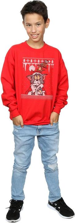 Image du produit Tom & Jerry - Sweat CHRISTMAS FAIR ISLE - Garçon (152, 158)